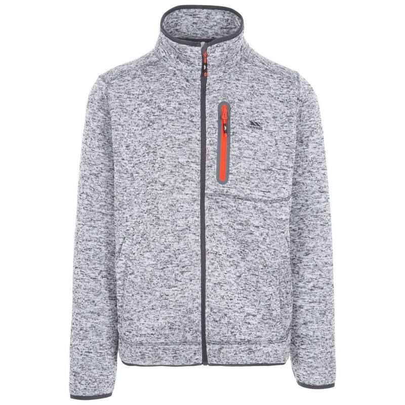 トレスパス レディース アウター ジャケット・ブルゾン フリース Trespass Mens Bingham Fleece Jacket Gray Marl グレー|ReVida 店