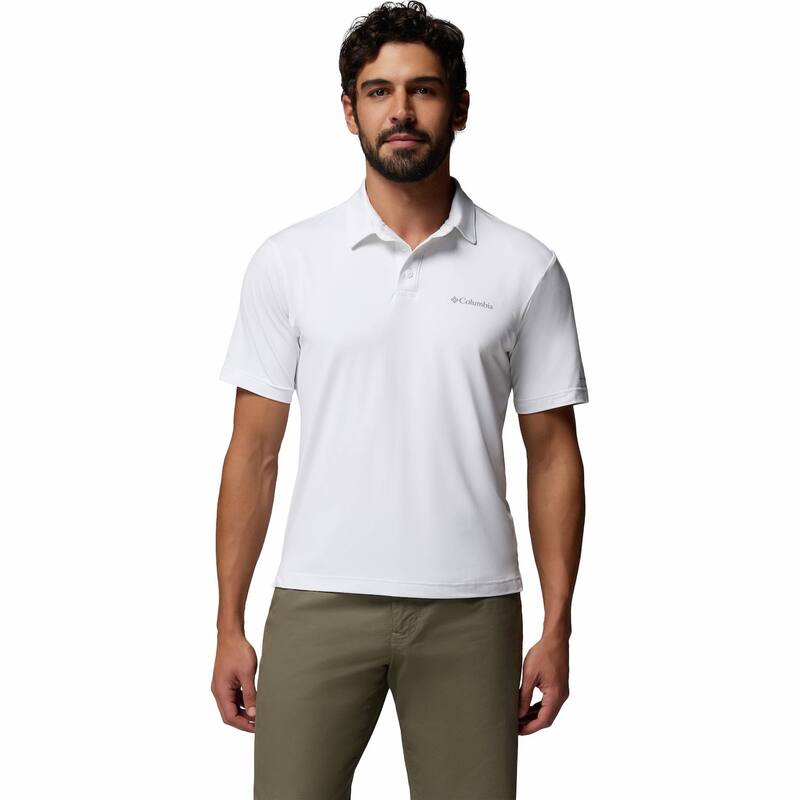 コロンビア レディース トップス ティーシャツ スポーツシャツ Men\u0027s Columbia Parsons Point Polo Short Sleeve Shirt White 白いこと トップス-Tシャツ・カットソー