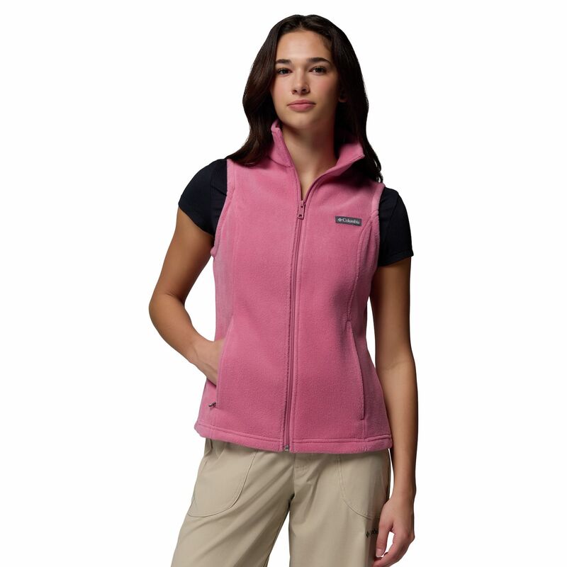 コロンビア レディース アウター ジャケット・ブルゾン プチ ベスト フリース Petite Columbia Benton Springs Fleece Vest Rosette 10,136円