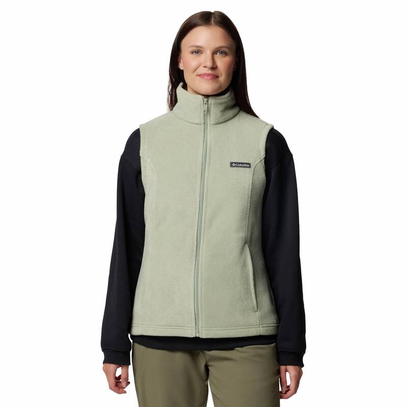コロンビア レディース アウター ジャケット・ブルゾン プチ ベスト フリース Petite Columbia Benton Springs Fleece Vest Safari
