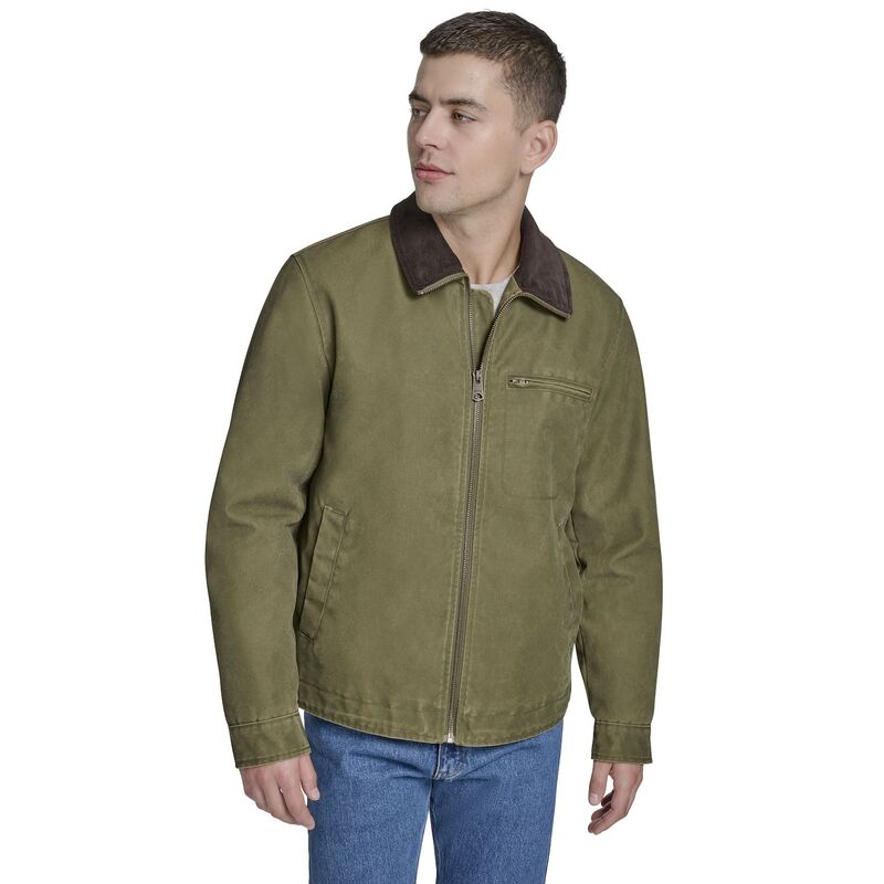 リーバイス レディース アウター ジャケット・ブルゾン Men's Levi's Pigment Dye Detroit Jacket Light Olive オリーブ｜ReVida 店 31,070円