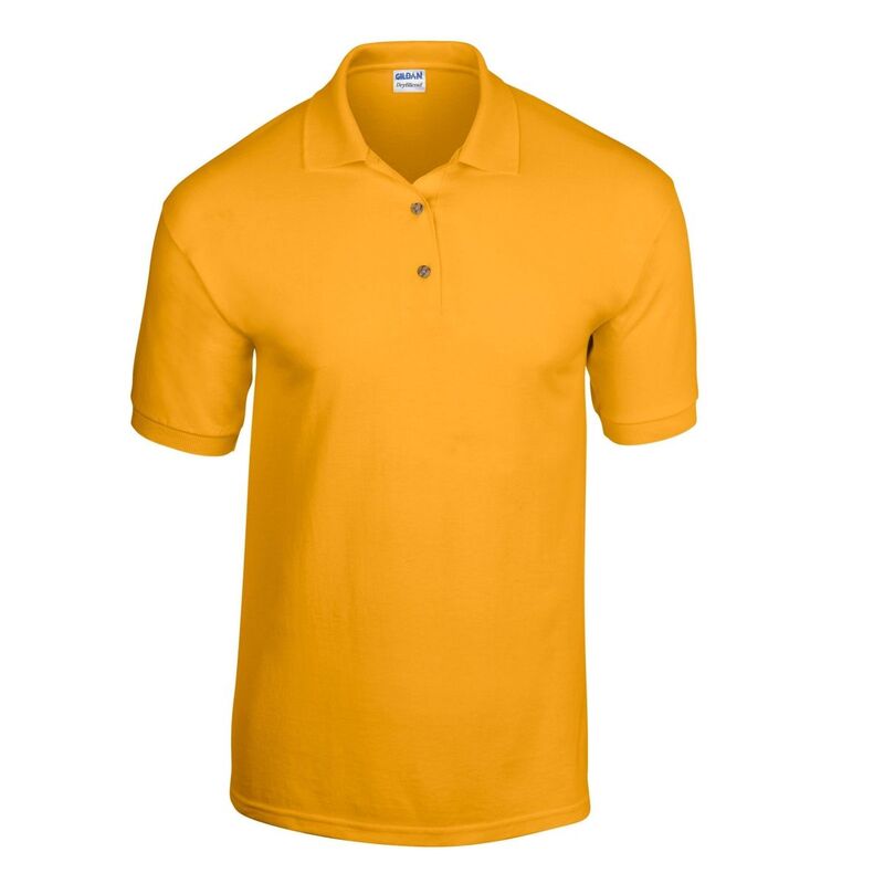 ギルダン レディース トップス Tシャツ ポロシャツ Gildan Mens DryBlend Polo Shirt Gold ゴールド|ReVida 店