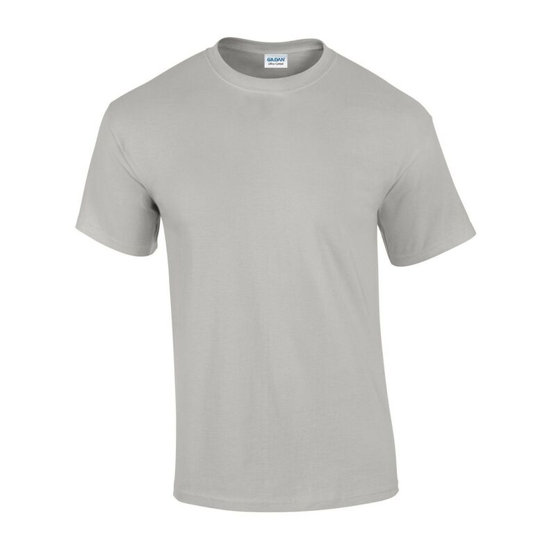 ギルダン レディース トップス Tシャツ コットン Gildan Mens Ultra Cotton T-Shirt Ice Grey グレー