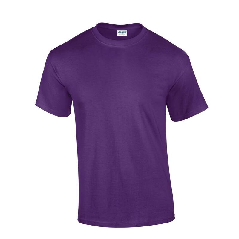 ギルダン レディース トップス Tシャツ コットン Gildan Mens Ultra Cotton T-Shirt Purple パープル