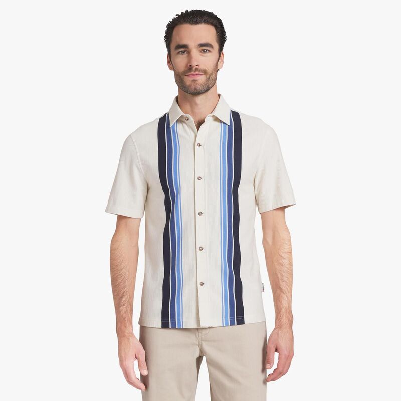 クイックシルバー レディース トップス Tシャツ ダウン ニット Quiksilver Knit Short Sleeve Button-Down Shirt Bone White ホワイト