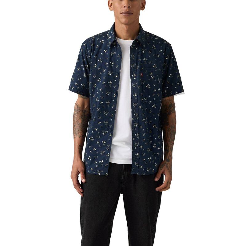 リーバイス レディース トップス Tシャツ ダウン Men's Levi's Classic Fit Short Sleeve Button-Down Shirt Dress Blues