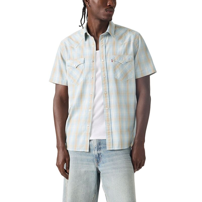 リーバイス レディース トップス Tシャツ Men's Levi's Classic Standard Fit Western Shirt Earl Plaid チェック