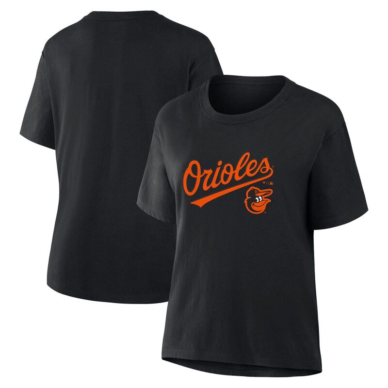 ファナティクス レディース トップス Tシャツ Women's Fanatics Black Baltimore Orioles Lockup Legacy T-Shirt Orl Black ブラック|ReVida 店