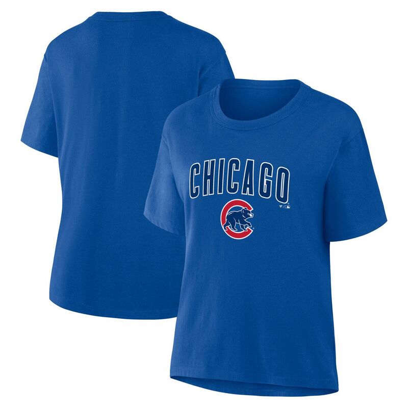 ファナティクス レディース トップス Tシャツ Women's Fanatics Royal Chicago Cubs Lockup Legacy T-Shirt Cublue ブルー