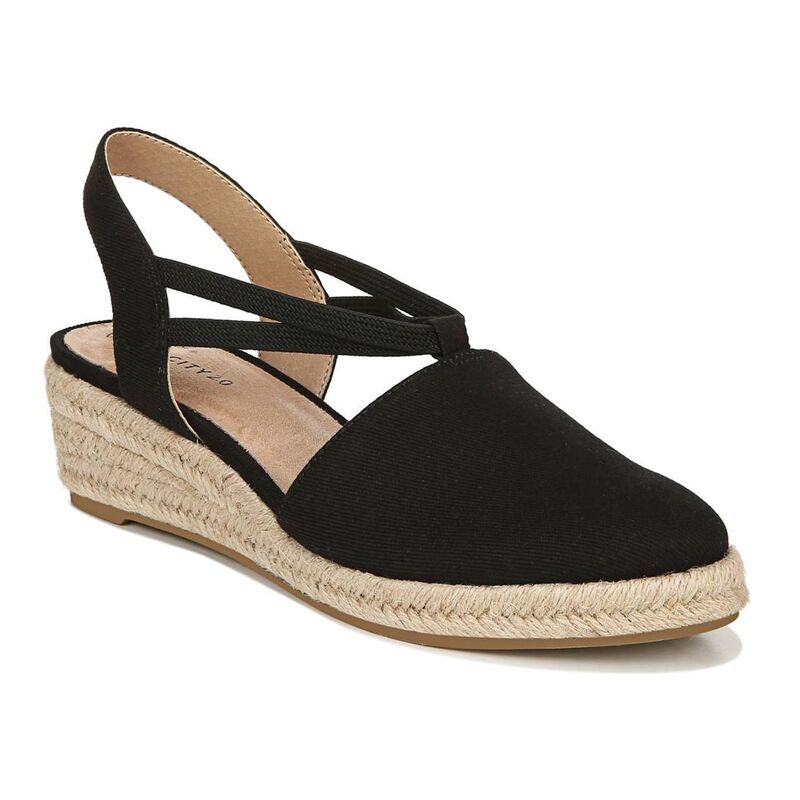 ライフストライド レディース シューズ サンダル LifeStride Katrina 2 Women's Wedges Black ブラック