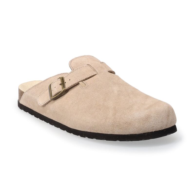 ソノマ メンズ シューズ スリッポン・ローファー スエード Sonoma Goods For LifeR Niklaus Men'suede Clogs Light Beige ベージュ