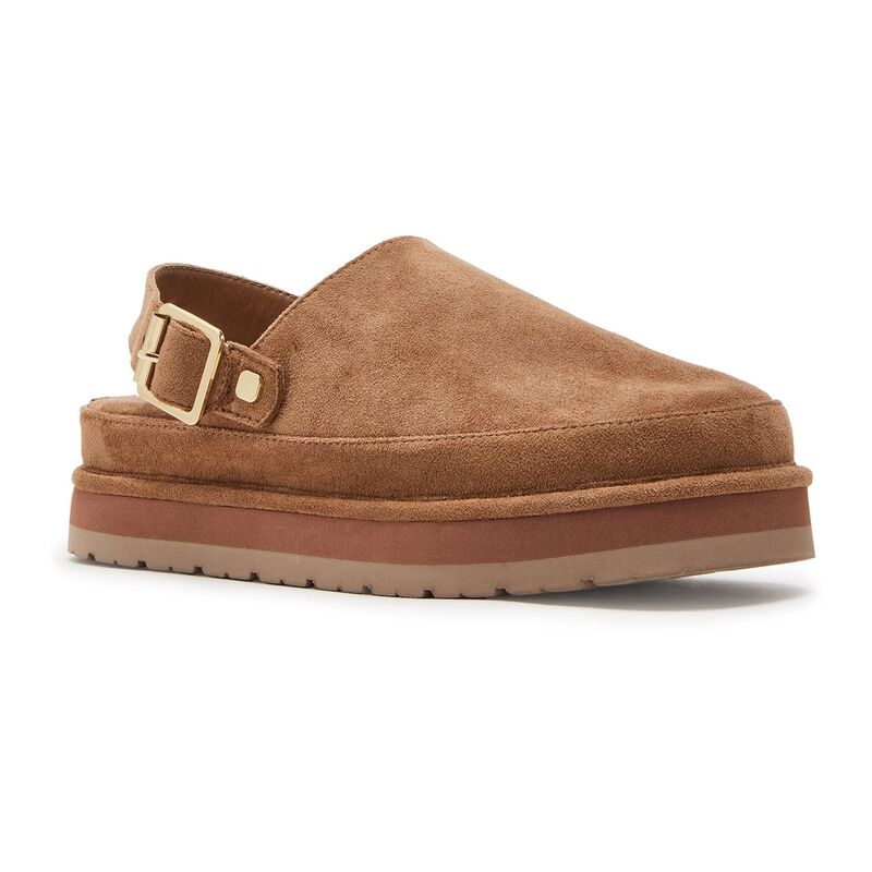 マッデンガール レディース シューズ サンダル プラットフォーム madden girl Graham Women's Platform Clogs Tan タン