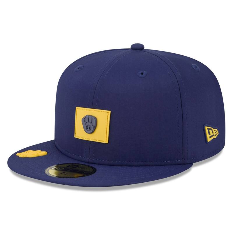 ニューエラ レディース アクセサリー 帽子 Men's New Era Navy Milwaukee Brewers 2026 Clubhouse 59FIFTY Fitted Hat Brw Navy ネイビー 11,300円