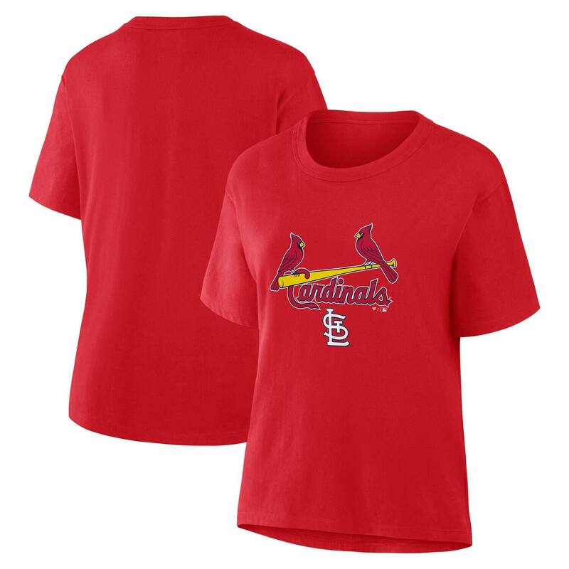 ファナティクス レディース トップス Tシャツ Women's Fanatics Red St. Louis Cardinals Lockup Legacy T-Shirt Crd Red レッド|ReVida 店