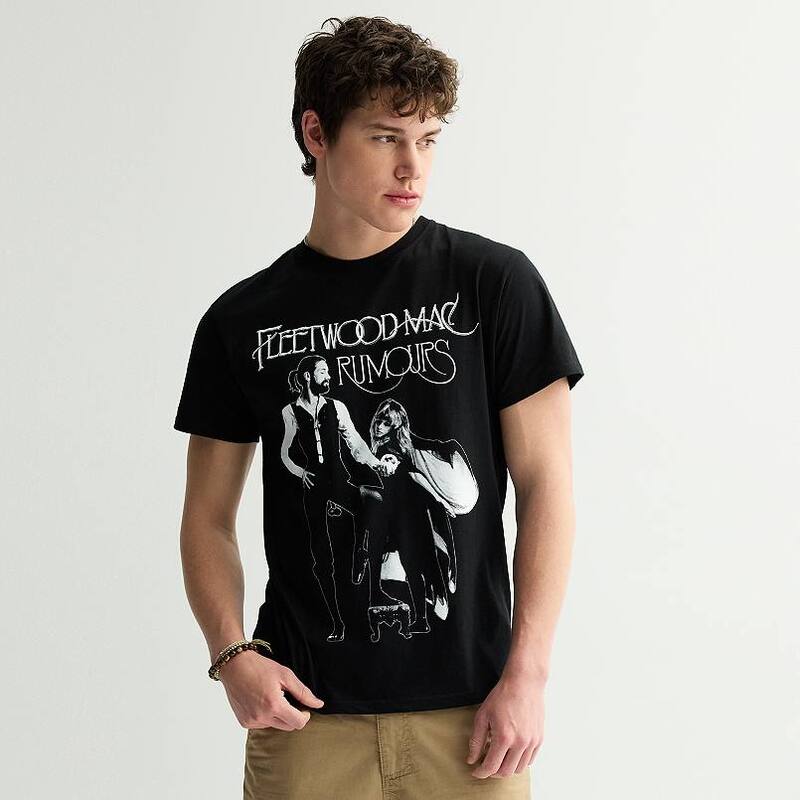 アニメキャラクター メンズ トップス Tシャツ グラフィック Licensed Character Men's Fleetwood Mac Rumours Graphic Tee No Color