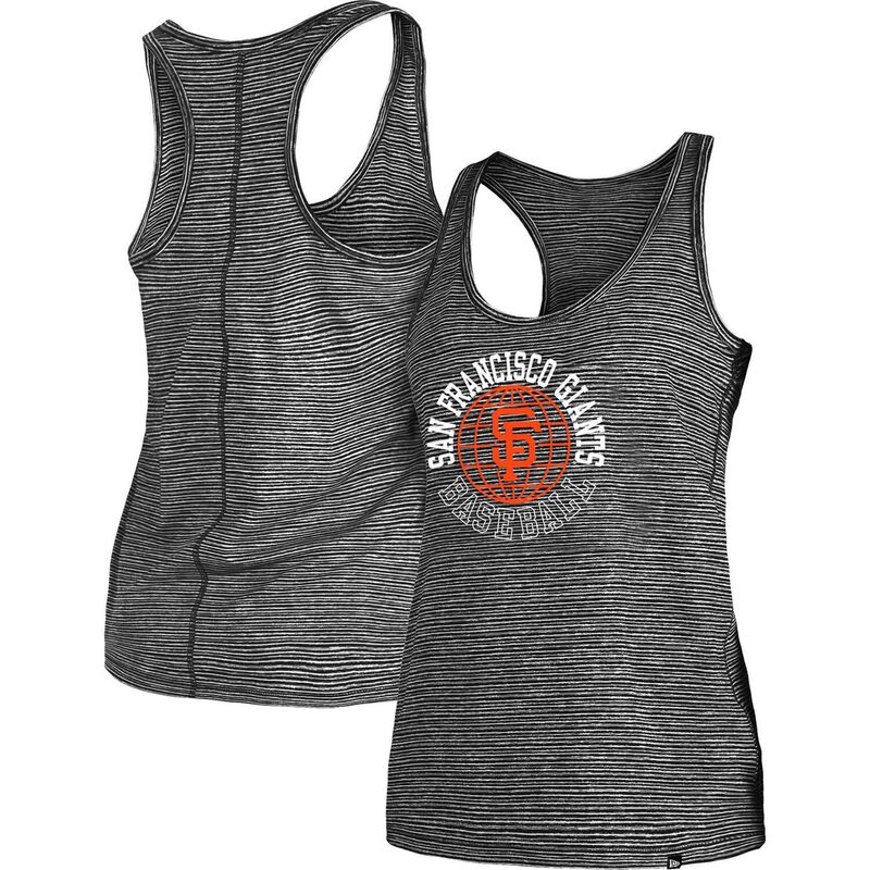 ニューエラ レディース トップス Tシャツ Women's New Era Black San Francisco Giants Active Racerback Tank Top Gnt Black ブラック