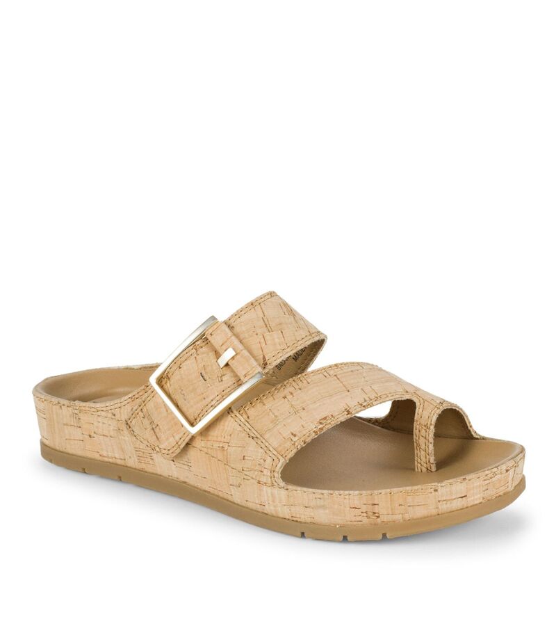 ベアトラップス レディース シューズ サンダル Baretraps Welda Women\u0027slip-On Slide Sandals Natural