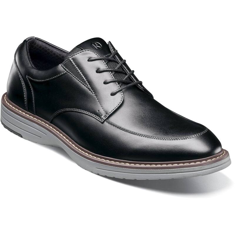 ノンかん木 レディース シューズ オックスフォード スピード競技 Nunn Bush Gates Moc Toe Oxford Men\u0027s Lace-Up Shoes Black Multi 黒いこと