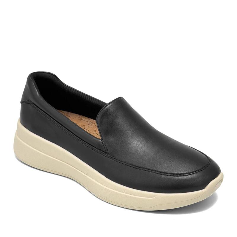 エアロソールズ レディース シューズ スリッポン・ローファー Aerosoles Felice Women\u0027slip-On Casualoafers Black 黒いこと レディース靴-靴-ローファー