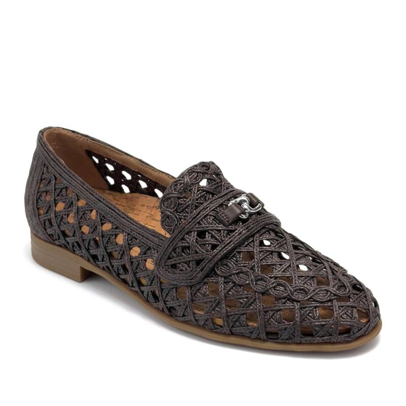 エアロソールズ レディース シューズ スリッポン・ローファー Aerosoles Worthed Women\u0027slip-On Loafers Dark Brown 赤銅色