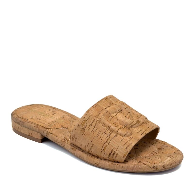 エアロソールズ レディース シューズ サンダル Aerosoles Jilda Women'slip-On Flat Slide Sandals Natural｜ReVida 店