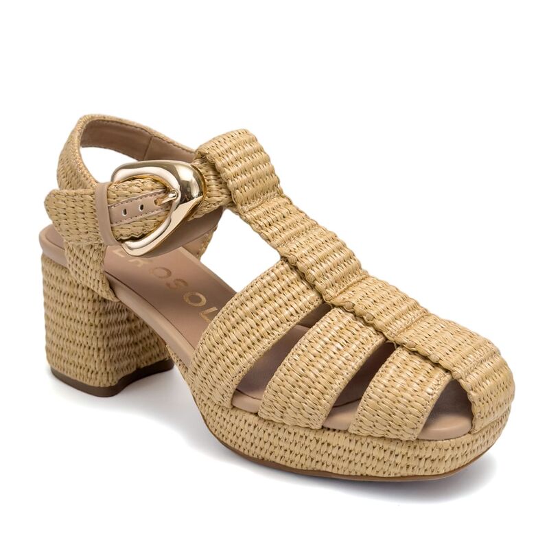 エアロソールズ レディース シューズ パンプス プラットホーム サンダル Aerosolesoave Women\u0027s Platform Fisherman Sandals Natural Beige ベージュ