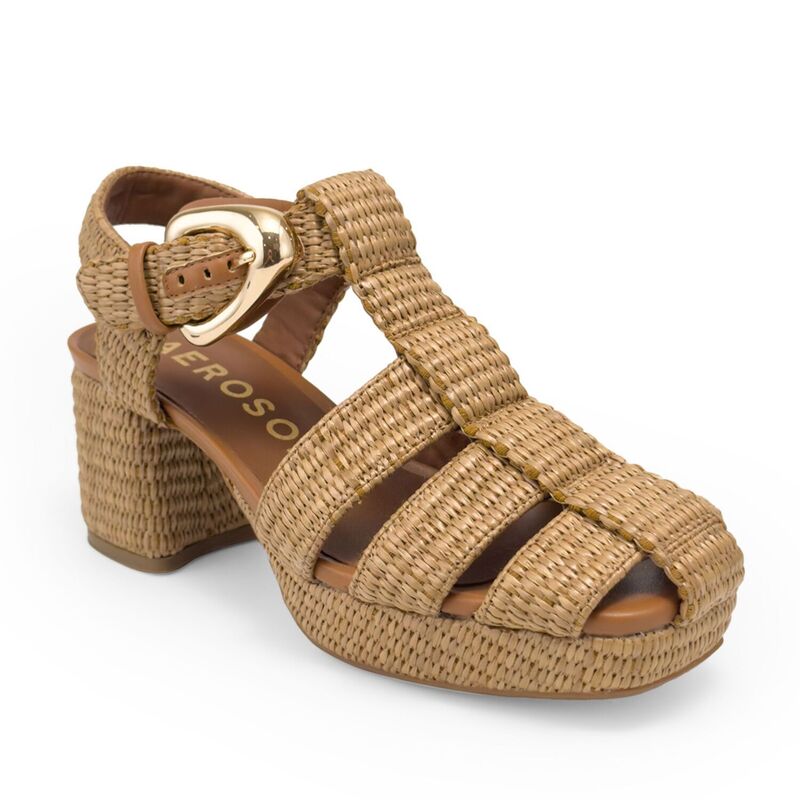 エアロソールズ レディース シューズ パンプス プラットホーム サンダル Aerosolesoave Women\u0027s Platform Fisherman Sandals Tan タン