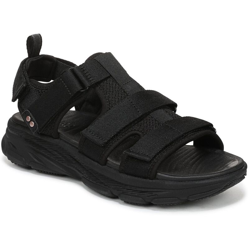 ライカ レディース シューズ サンダル Ryka Devotion Max T Strap Women\u0027sandals Black 黒いこと サンダル-靴-レディース靴
