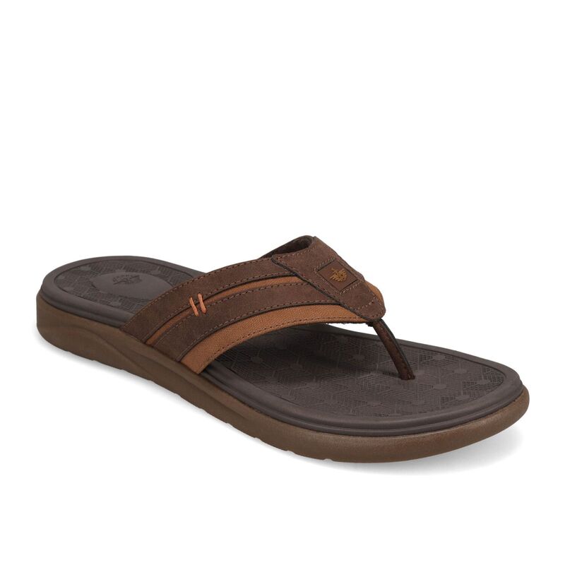 ドッカーズ レディース シューズ サンダル Dockers Cliff Men's Flip Flop Sandals Dark Brown ブラウン｜ReVida 店
