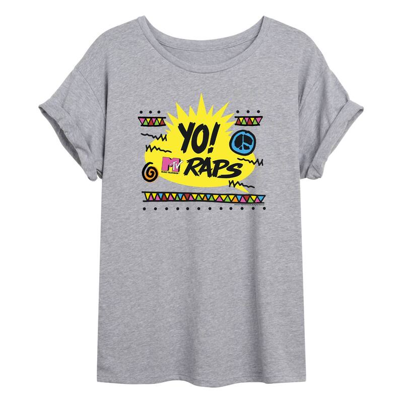 アニメキャラクター レディース トップス Tシャツ グラフィック Licensed Character Juniors' MTV \