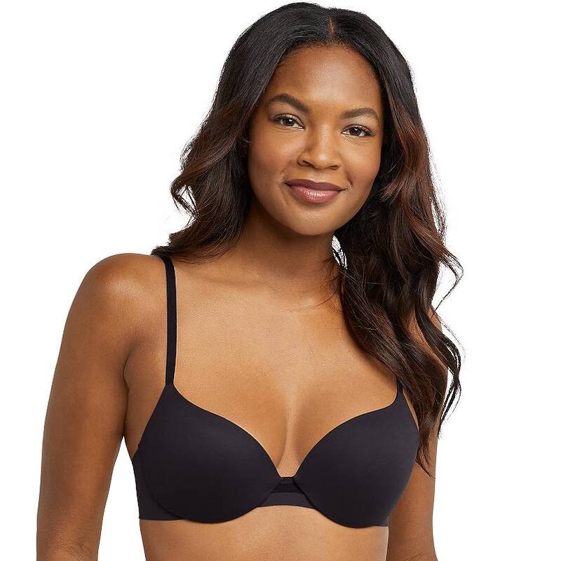 【送料無料】 メイデンフォーム レディース ブラジャー アンダーウェア Maidenform DreamWire Convertible T-Shirt Bra DM2300 Black