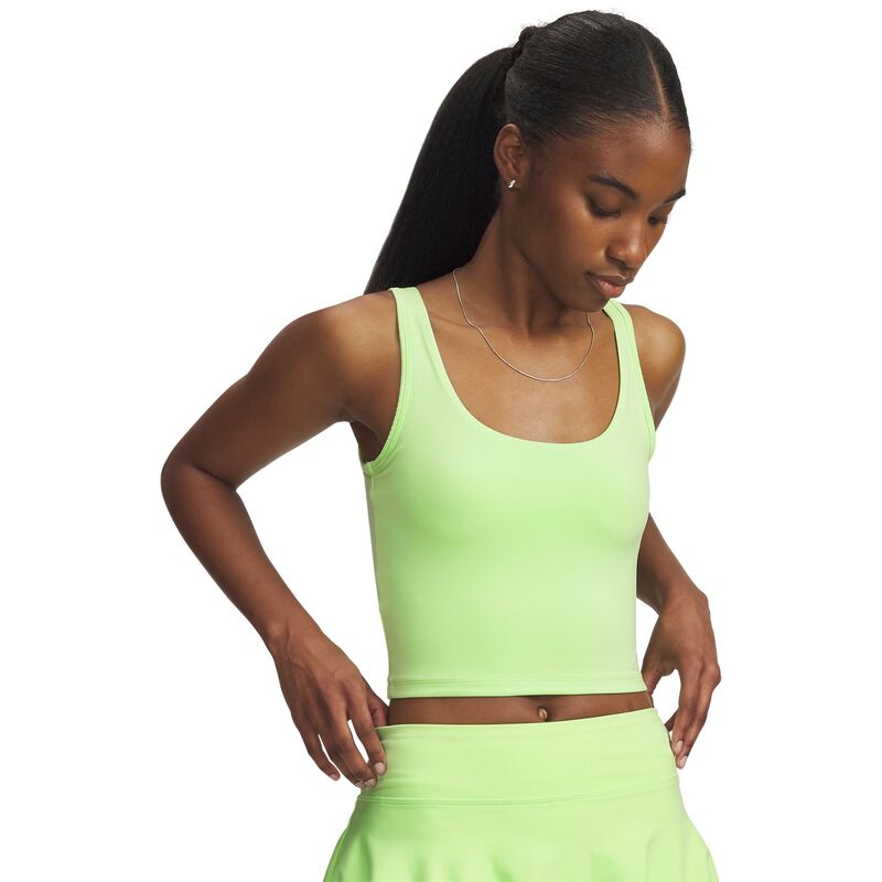アンダーアーマー レディース トップス Tシャツ Women's Under Armour Motion Tank Top Lumos Lime ライム|ReVida 店