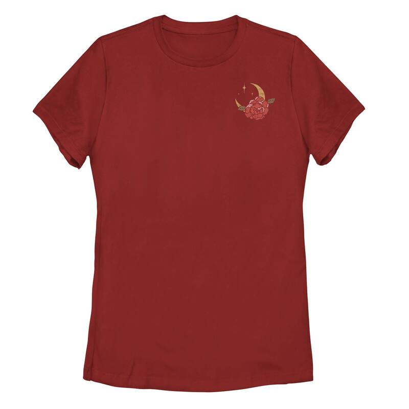 アンブランデッド レディース トップス Tシャツ グラフィック Unbranded Juniors' Moon Flower Zodiac Graphic Tee Red レッド｜ReVida 店 8,480円