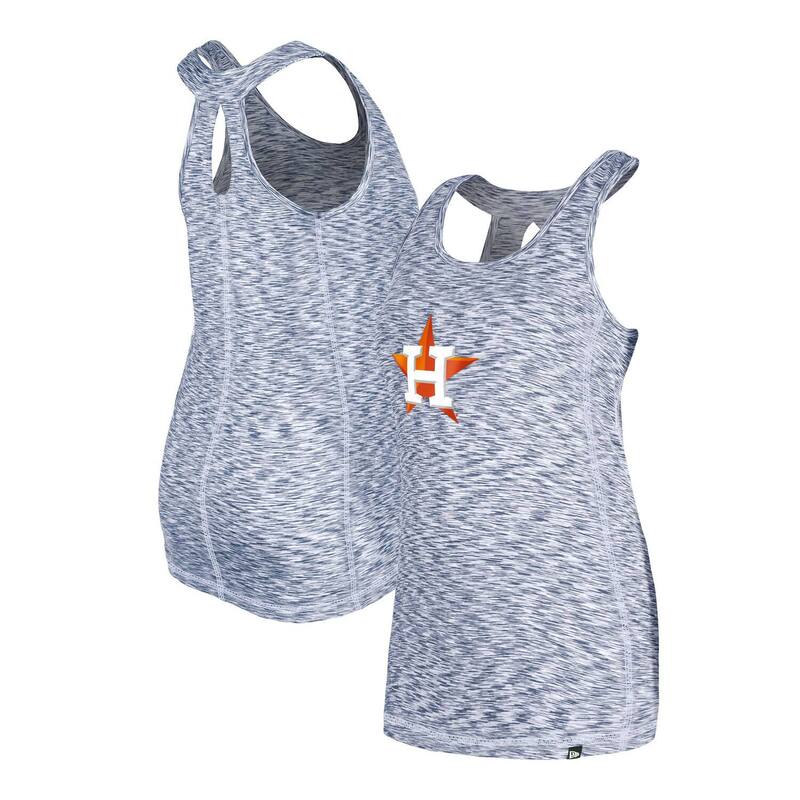 ニューエラ レディース トップス Tシャツ Women's New Era Navy Houston Astrospace Dye Keyhole Back Tank Top Ast Navy ネイビー