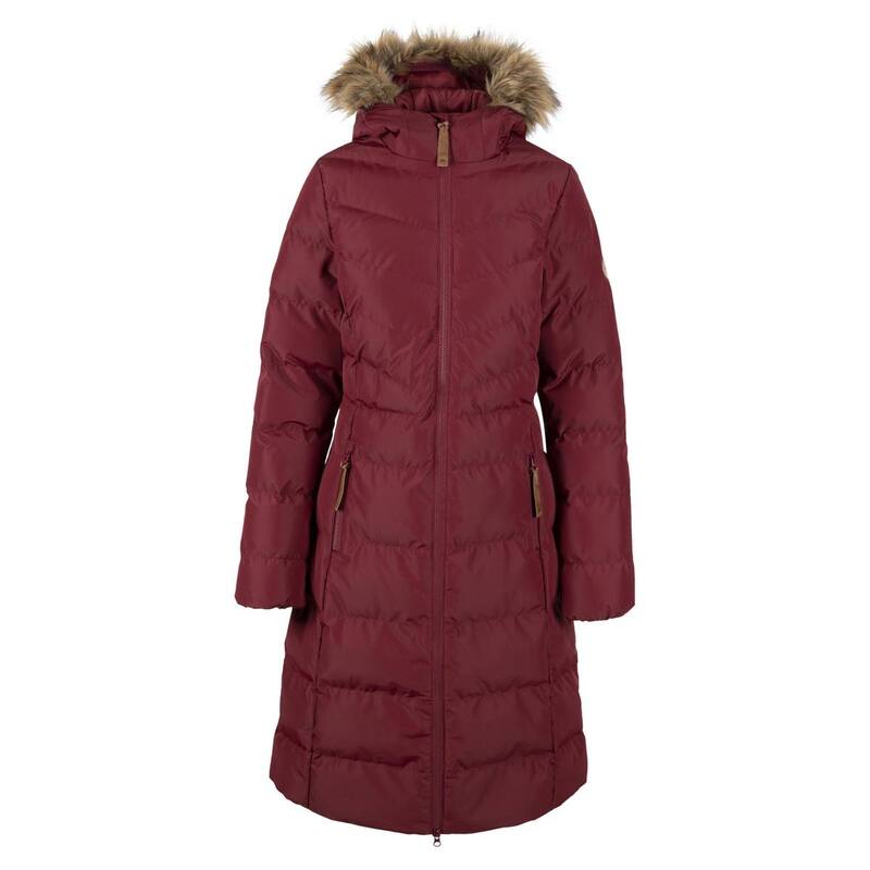 トレス通り手形 レディース アウター 上衣・上衣 Trespass Womens/Ladies Audrey Padded Jacket Dark Cherry