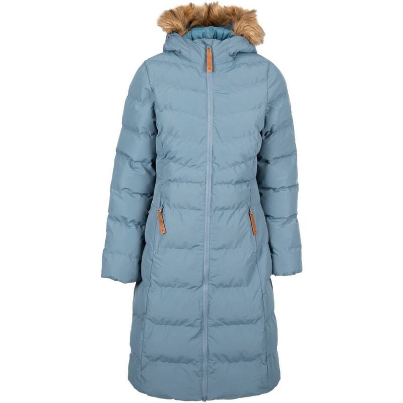 トレス通り手形 レディース アウター 上衣・上衣 Trespass Womens/Ladies Audrey Padded Jacket Pewter ピューター