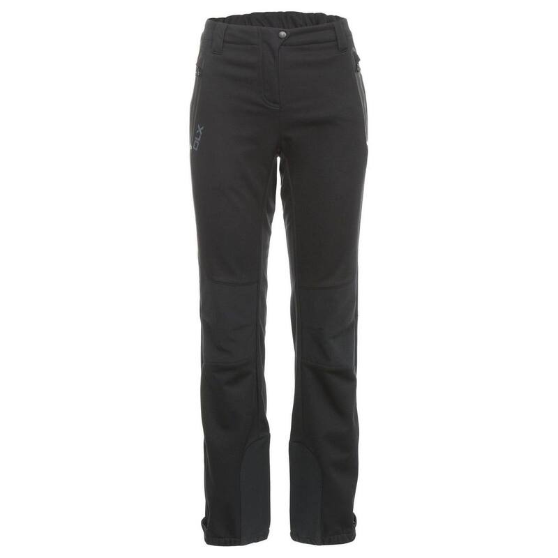 トレスパス レディース ボトムス カジュアルパンツ Trespass Womens/Ladiesola Softshell Outdoor Trousers Black ブラック｜ReVida 店