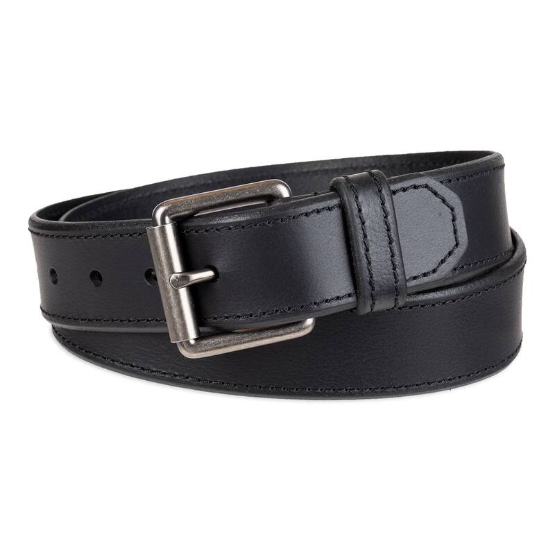 【送料無料】 リーバイス レディース ベルト アクセサリー Men's Levi's Leather Belt with Roller Bar Buckle Black