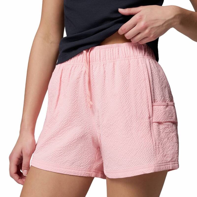 コロンビア レディース ボトムス ハーフパンツ・ショーツ ショートパンツ Women's Columbia Sucker For Summer Shorts Pink Sand ピンク|ReVida 店