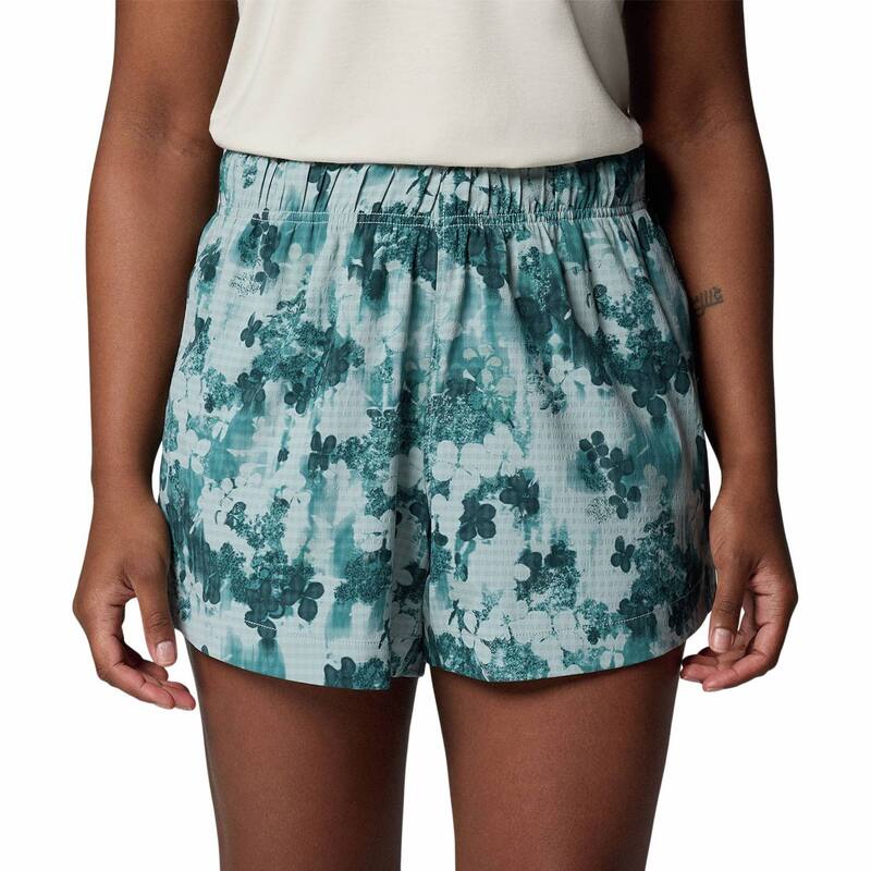 コロンビア レディース ボトムス ハーフパンツ・ショーツ プリント ショートパンツ Women ’ s Columbia Sucker For Summer Print Shorts Crushed Blue Florage ブルー