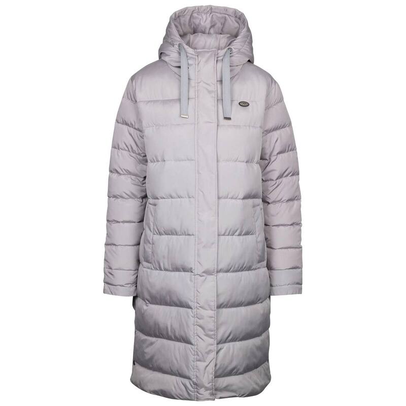 トレス通り手形 レディース アウター 上衣・上衣 Trespass Womens/Ladies Leyla Padded Jacket Platinum