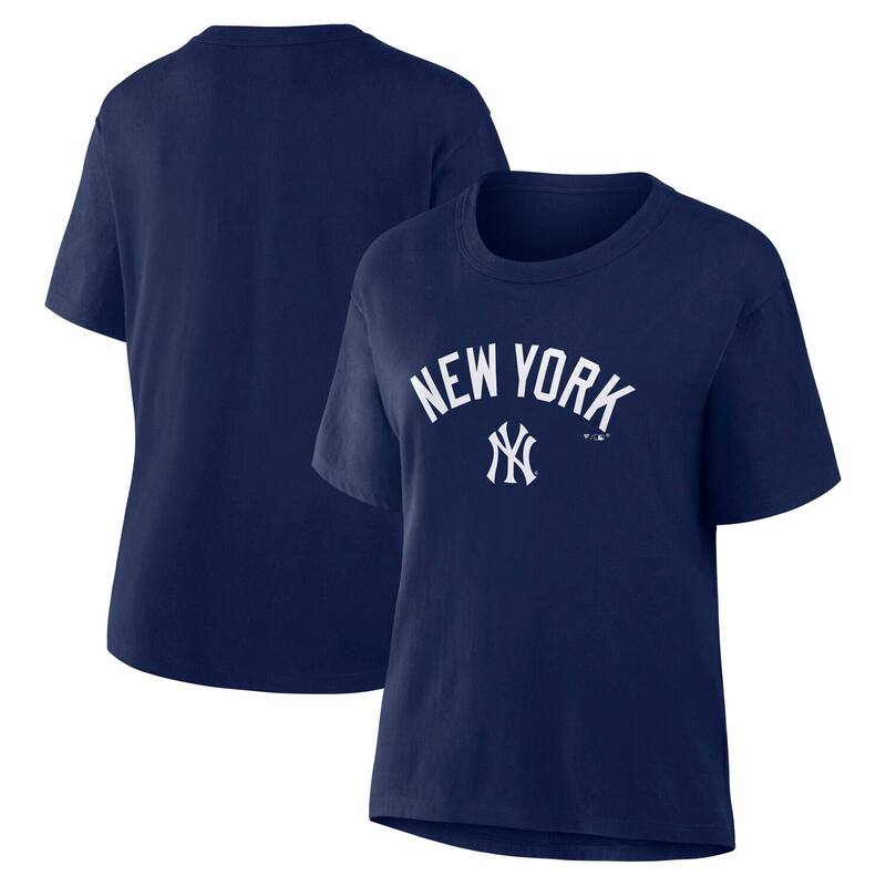 ファナティクス レディース トップス Tシャツ Women's Fanatics Navy New York Yankees Lockup Legacy T-Shirt Ynk Navy ネイビー