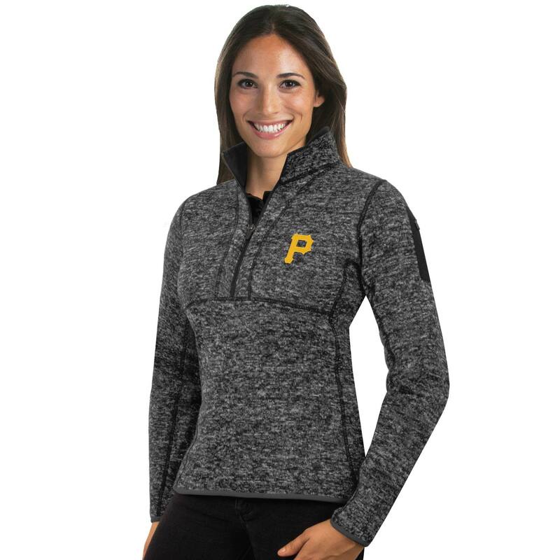 アンティグア レディース トップス Tシャツ セーター Women's Antigua Pittsburgh Pirates Fortune Midweight Pullover Sweater Pir Smoke スモーク
