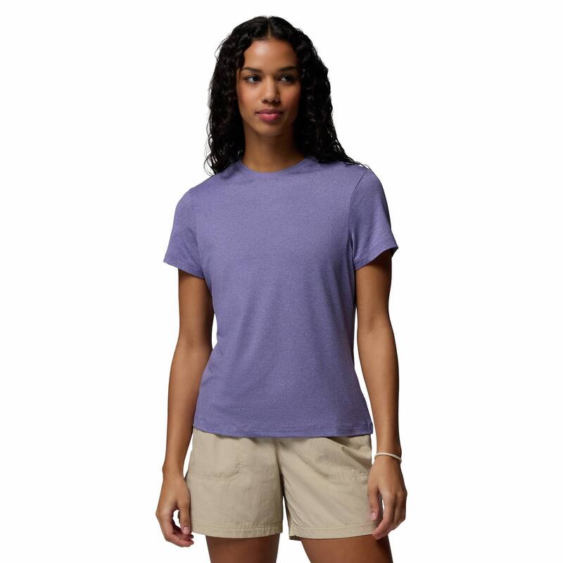 コロンビア レディース トップス プルオーバー ロゴタイプ Women\u0027s Columbia Parsons Point Short Sleeve Logo Tee Stormwatcheather ギョリュウモドキ