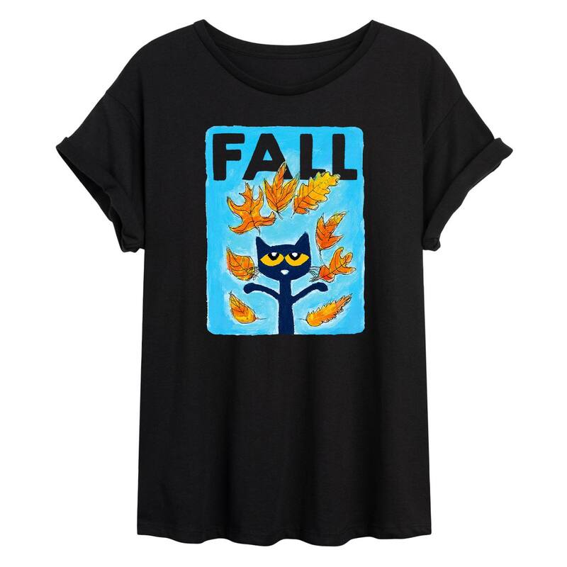 アニメキャラクター レディース トップス Tシャツ グラフィック Licensed Character Juniors' Pete The Cat \