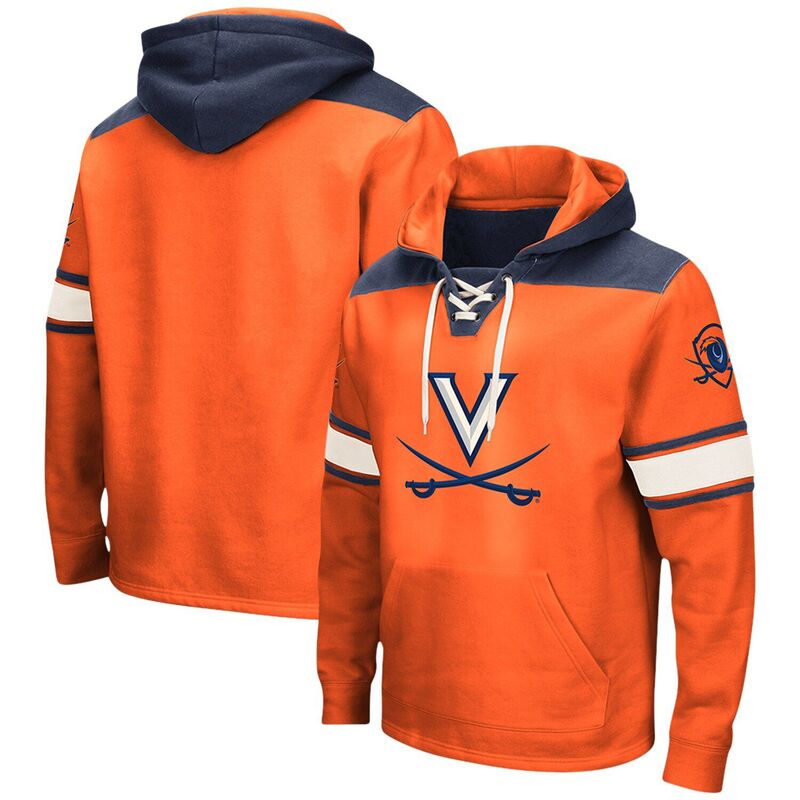 コロシアム レディース トップス Tシャツ レース パーカー Men's Colosseum Orange Virginia Cavaliers 2.0 Lace-Upullover Hoodie Uva Orange オレンジ