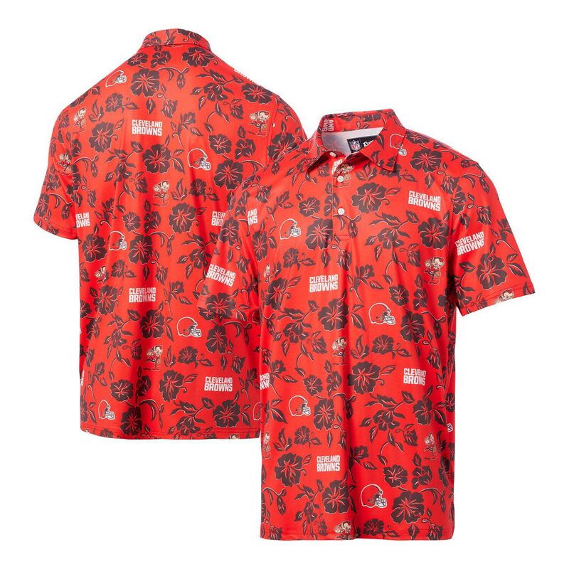 レインスプーナー レディース トップス Tシャツ ポロシャツ Men's Reyn Spooner Orange Cleveland Browns Pua Performance Polo Brn Orange オレンジ