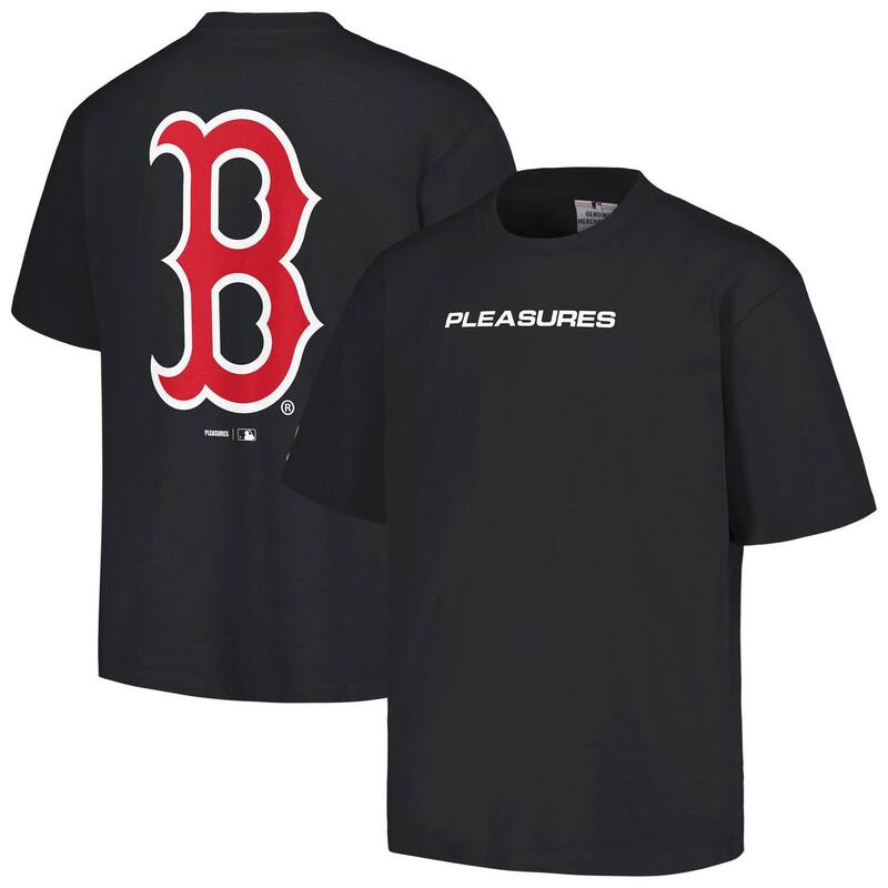 アンブランデッド レディース トップス Tシャツ Unbranded Men's PLEASURES Black Boston Red Sox Ballpark T-Shirt Rsx Black ブラック 13,634円