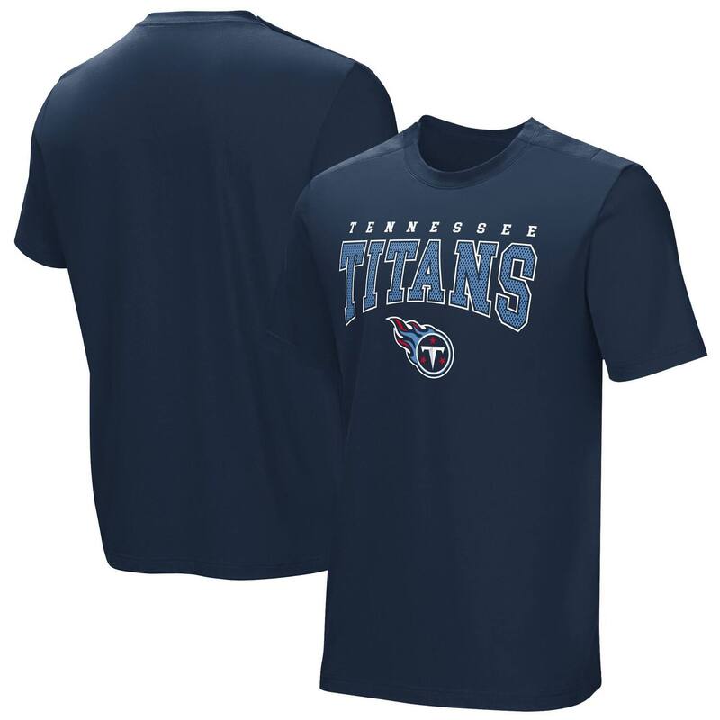 NFL レディース トップス Tシャツ NFL Men's Navy Tennessee Titans Home Team Adaptive T-Shirttnavy ネイビー