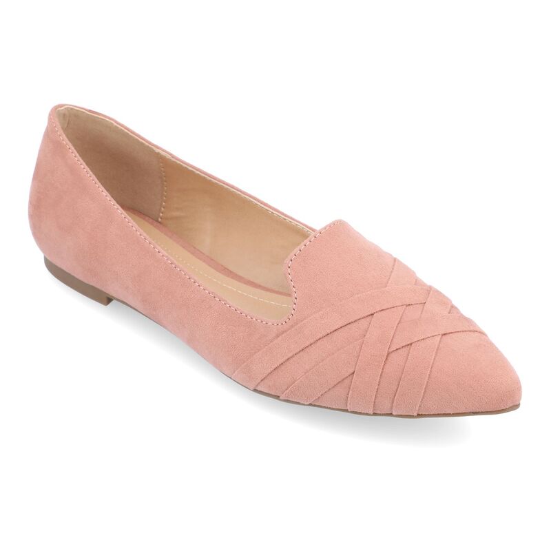 ジュルネ コレクション レディース シューズ スリッポン・ローファー Journee Collection Mindee Women's Flats Blush ブラッシュ